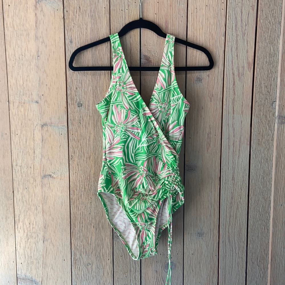 Bathing suit, women’s small, floral